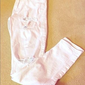 HOLLISTER high rise super skinny jeans!